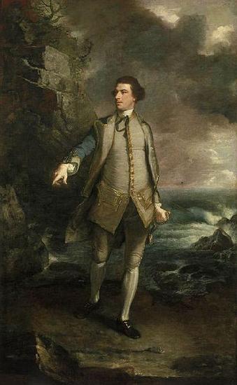 Sir Joshua Reynolds Captain the Honourable Augustus Keppel,